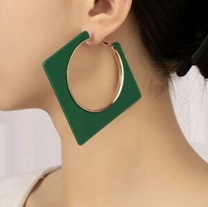 Diamond Shaped Earrings